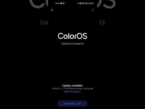 oppo Reno 6 5g official color os 13 update
