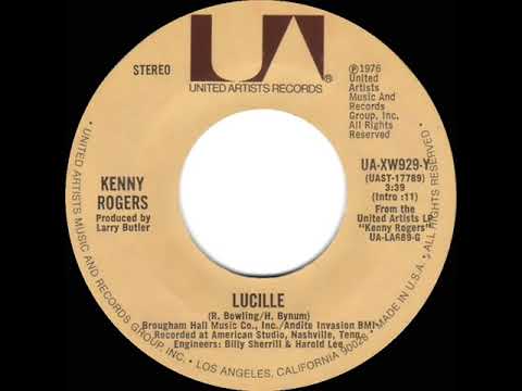 1977 HITS ARCHIVE: Lucille - Kenny Rogers (stereo 45--#1 C&W hit)