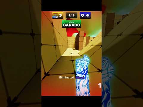 PISTOLA DE MANOS DORADAS 👌💛 #robloxespañol #roblox #rodnyroblox #rivals #shorts