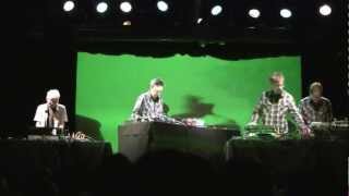 Negativland with Dieter Moebius live at Echoplex 9/6/2012 "Yellow Black and Rectangular"