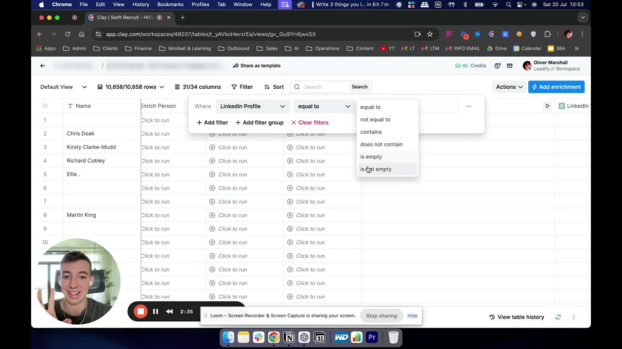 How to Find LinkedIn Profiles From Emails Automatically Clay