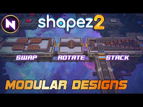 How To Play Efficiently ▶️ Make MODULAR DESIGNS! | 03 | Shapez 2 | Lets Play / Tutorial