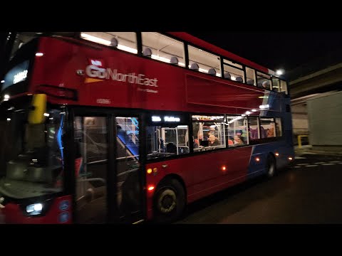 *Brand New Bus* Xlines X1A to Picktree - Go North East 6396 - MF75 EOM