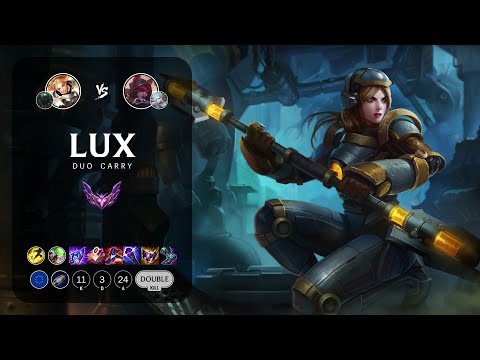 Lux Bot vs Xayah - EUW Master Patch 12.23
