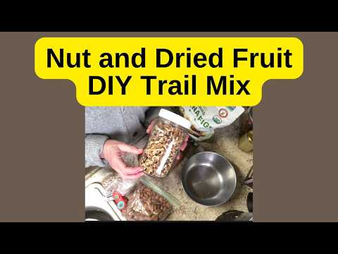 Homemade Trail Mix - Frugal and Healthy. Back on Track after Holiday Snacking!