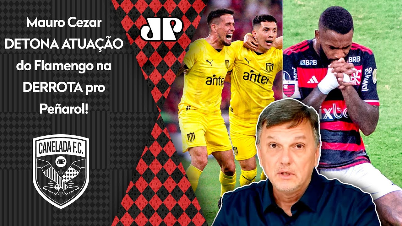 "FOI UMA VERGONHA O QUE O FLAMENGO FEZ HOJE!" Mauro Cezar DETONA DERROTA pro Peñarol!