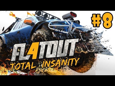 FlatOut 4: Total Insanity - Walkthrough - Part 8 - Derby Final Cup (PS4 Pro HD) [1080p60FPS]
