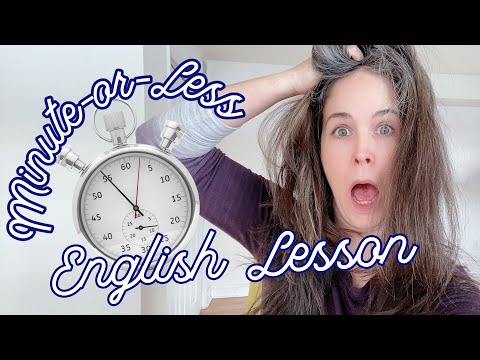 HAIRY | English Lesson *MinuteEnglish