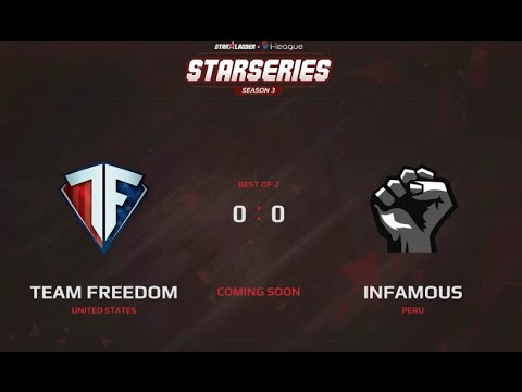 LIVE Team Freedom vs Infamous  Second Game - StarSeries Season 3 | Dota 2 7.00