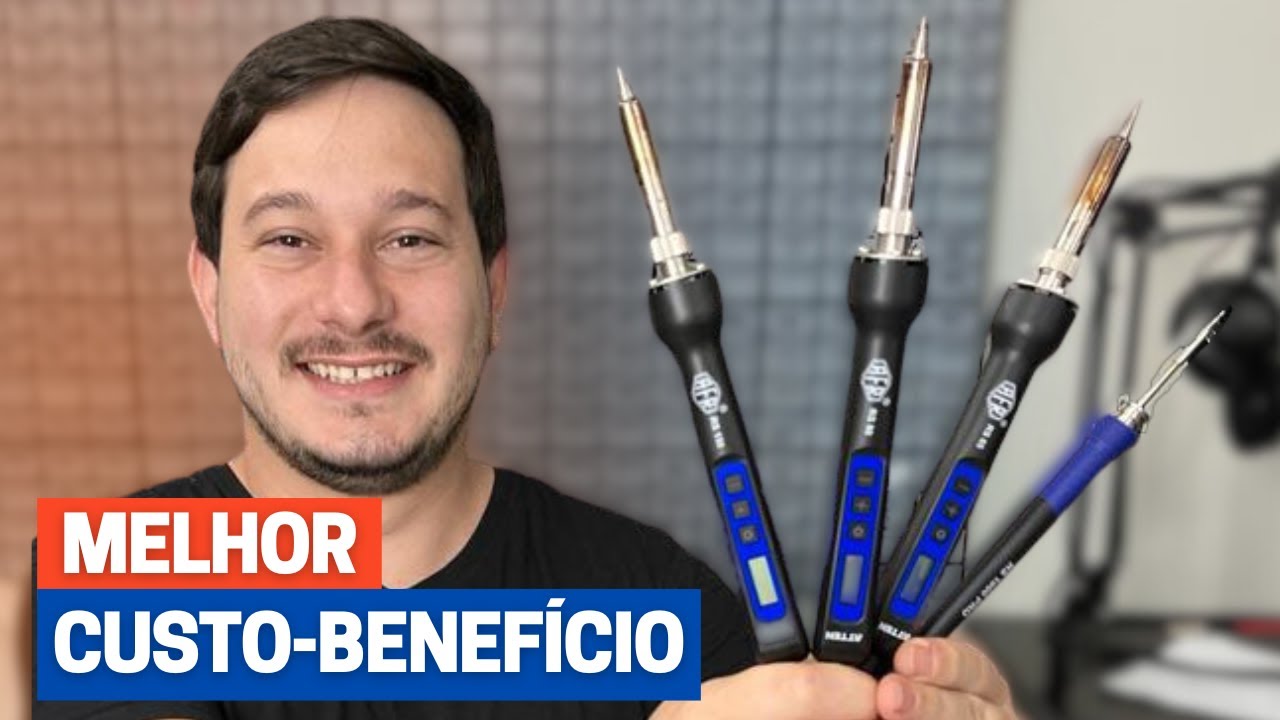 O Ferro de solda do futuro chegou! Review AFR RS65, 80 e 150W