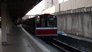 preview picture of video '大阪市交10系 桃山台駅発着 Osaka Municipal Subway 10 series EMU'
