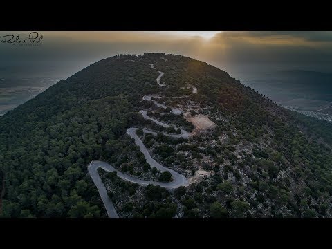 Kinneret, Israel Amazing drone view 4K