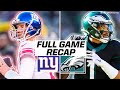 Giants vs Eagles: Jalen Hurts keeps Philly's playoff hopes alive with win | CBS Sports HQ