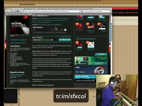 Wave Alchemy SFX Collection Vol. 1 on Loopmasters - Superb transition