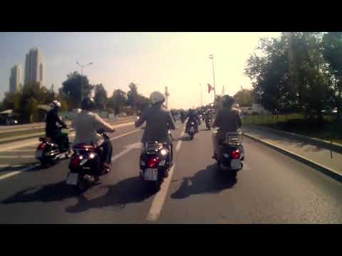 Distinguished Gentleman's Ride - Skopje 2018 (amateur recording)