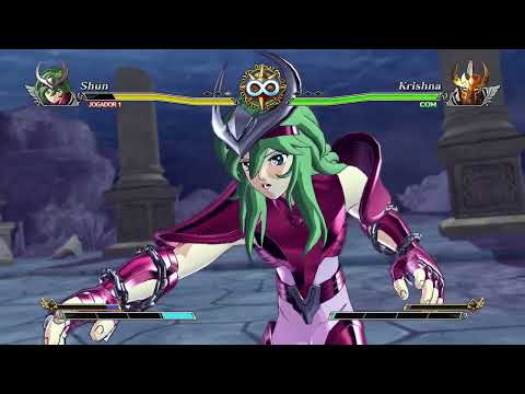 Cavaleiros do Zodíaco - Shun Andrômeda vs Krishna Crisaor - Saga Poseidon