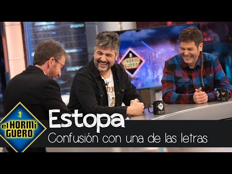 José, de Estopa, se confunde con una de las letras de su hermano David - El Hormiguero