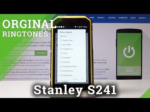 How to Change Ringtone in Stanley S241 - Android Ringtone List