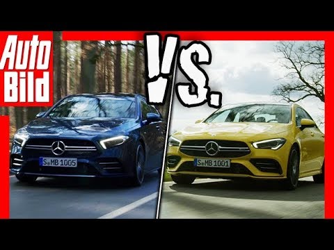 Mercedes-AMG A 35 Sedan vs. CLA 35 (2019): Comparison - Data - Test
