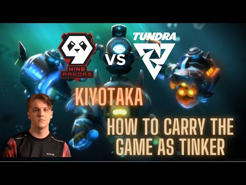 kiyotaka's Tinker absolutely owned a pro match vs Tundra  ESL One Berlin   7.33b