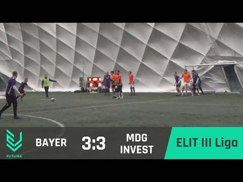 BAYER 3:3 MDG Invest - ELIT III Liga [ZIMA 2018]