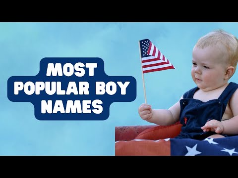 Most Popular Boy Names in America | English Boy Names