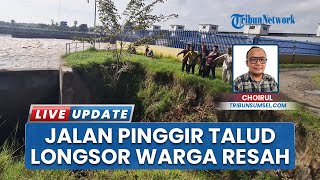 Warga OKU Timur Resah, Longsor Parah di Jalur Bendung Perjaya Ancam Pengguna Jalan & Rumah Terdekat