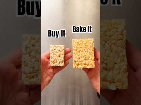 Bake it or Buy it - How to make Homemade Rice Crispies