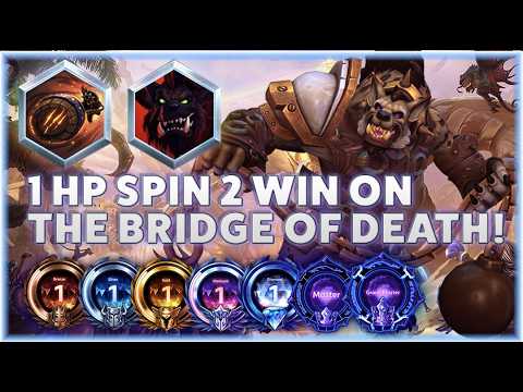 Hogger Hoardapult - 1 HP SPIN TO WIN ON THE BRIDGE OF DEATH! - Bronze to Grandmaster Season 1 2026