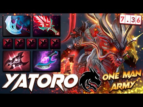 Yatoro Chaos Knight 7.36 One Man Army - Dota 2 Pro Gameplay [Watch & Learn]