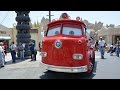 Red The Firetruck Lightning McQueen Tow Mater At Radiator Springs Cars Land Disneyland 60th