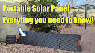 Everything you need to know about the Nurzviy SolarEpoch 200 Watt Portable Solar Panel