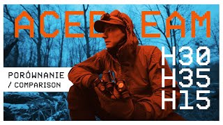 ACEBEAM H30 vs H35 vs H15 2.0 [PORÓWNANIE WSZYSTKICH WERSJI - RED, GREEN, CRI I UV]