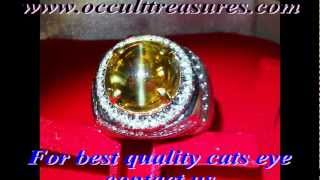 preview picture of video 'Cat's Eye or Vaidurya or chrysoberyl cat eye'