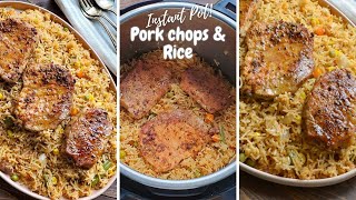 Instant pot pork chops and rice