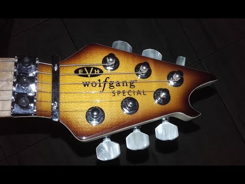 EVH Wolfgang Special HT with Hard Tail Fine Tuning Tailpiece Tobacco Burst image 21