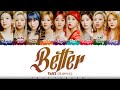 TWICE - 'BETTER' Lyrics [Color Coded_Kan_Rom_Eng]