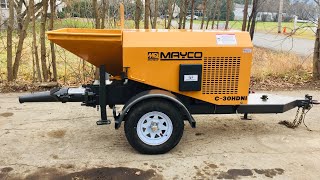 2004 Multiquip Mayco C-30HDNI sale inspection.