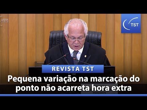 TST – Hora extra não é devida em casos de redução ínfima de intervalo intrajornada.