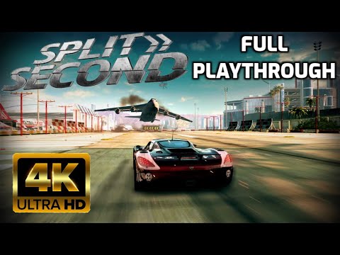 Split/Second | Full Playthrough Longplay 4K (PC)