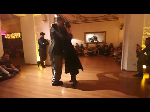  Taçlan Özüm Erk  and  Burak Öncel  are  dancing  to  the  tango  "  Todo Corazon  "  by  Francisco Canaro  in  2020