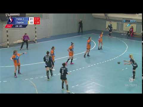 SBRL 11. kolo / Ž / ŽRK Halas Jožef - ŽRK Zaječar 1949