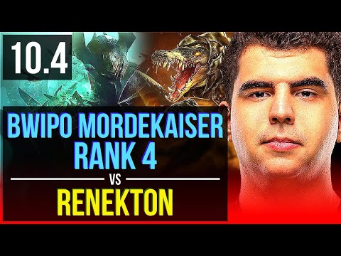 Bwipo MORDEKAISER vs RENEKTON (TOP) | Rank 4, Rank 2 Mordekaiser | EUW Challenger | v10.4