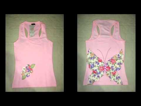 Camisetas em Patchcolagem (artesanato)