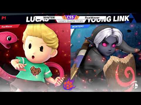 Clemson Smash Series 27 - Losers Quarters - fluxWaver (Lucas) vs. WINTER! (Young Link) - SSBU