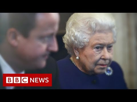 デヴィッド・キャメロン宮殿、前首相に「不快感」 - BBCニュース (David Cameron: Palace ‘displeasure’ at former PM - BBC News)