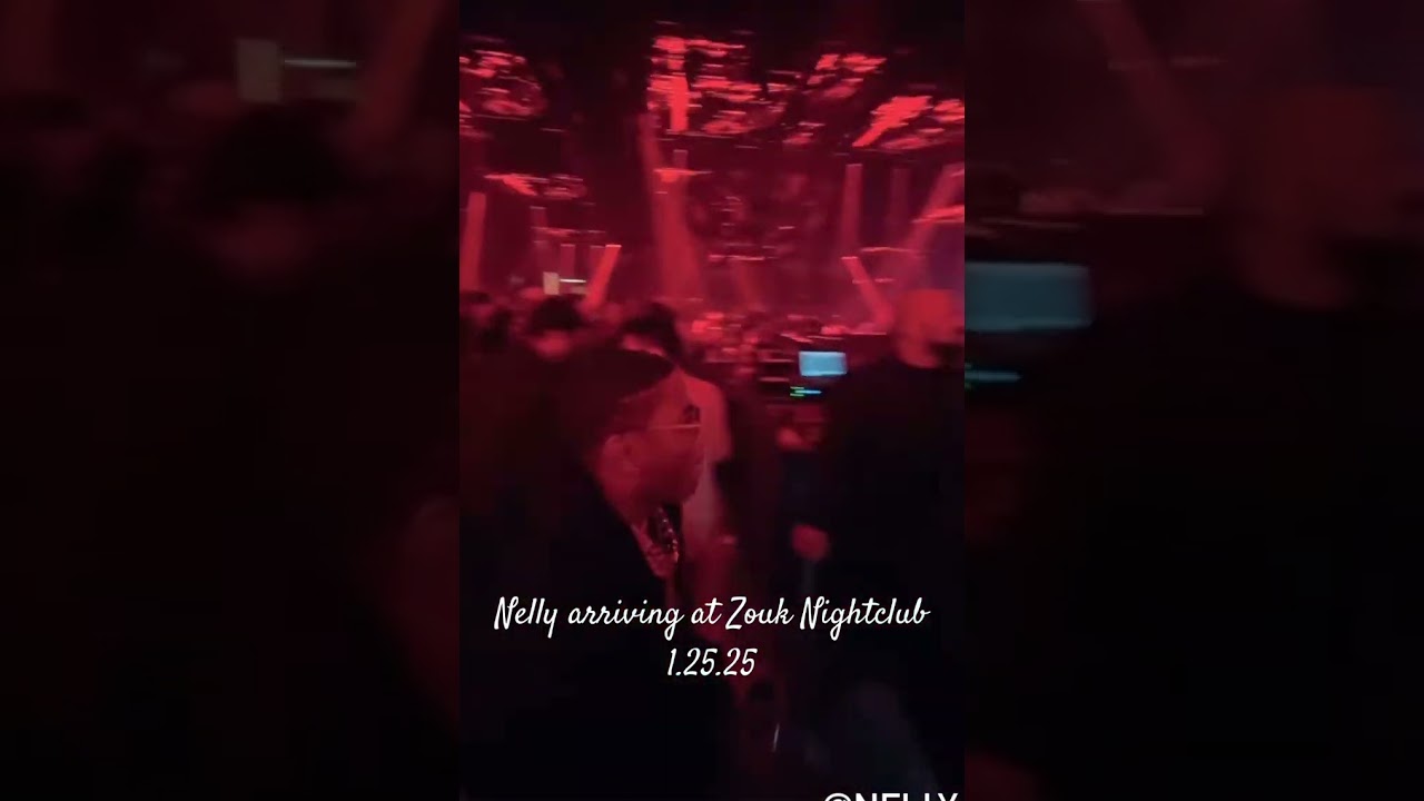 1.25.25: Nelly arriving at Zouk Nightclub in Las Vegas