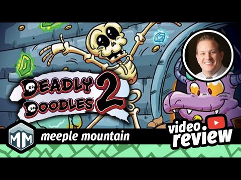 Boardgame Brody - Deadly Doodles 2 - Review & How to Play