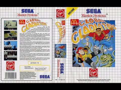 Global Gladiators Master System