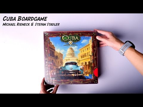 Unboxing Cuba Boardgame